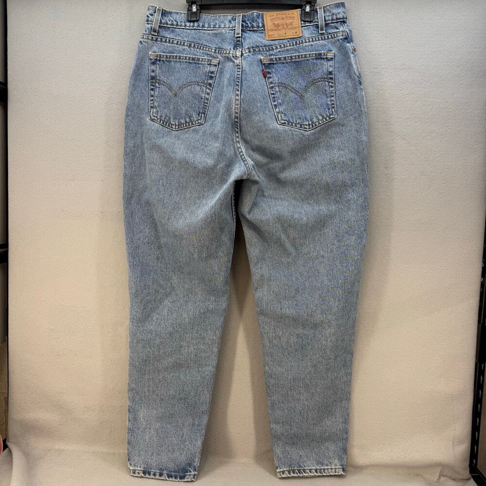 Levi's 522 Jeans Women's 18M  Blue Tapered Fit High Rise Vintage Made in the USA - Picture 2 of 12